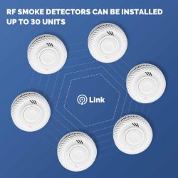 Arizas fotoelektrisk rg alarm med app