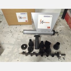 M�rtelmaster fugepistol med special lavet snegl og leje