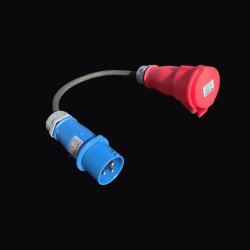 Rd cee stik til bl cee stik/campingstik