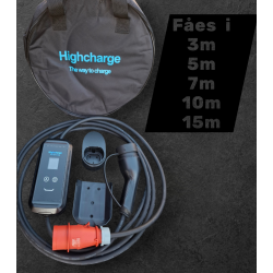 Highcharge lader m. app ip66 og ip 67 stik m. ac 30ma DC 6ma