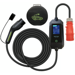 Highcharge 11kw lader IP65 -med ac 30ma DC 6ma beskyttelse