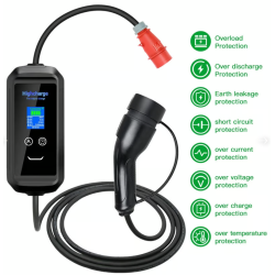 Highcharge lader m. app ip66 og ip 67 stik m. ac 30ma DC 6ma