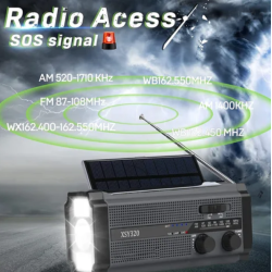 XSY320 Nd radio - gr, rd eller bl